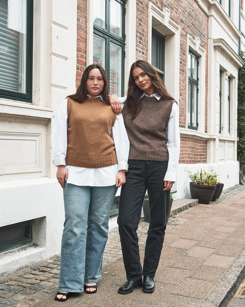 Olive's Vest – Strickanleitung & Garnpaket - BONIFAKTUR