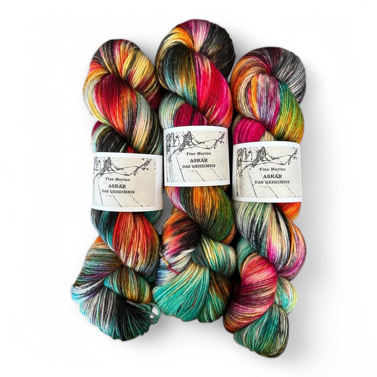 Atelier Franziska Uhl Fine Merino Sock - BONIFAKTUR - Asrar - Atelier Franziska Uhl Atelier Franziska Uhl Fine Merino Sock Asrar