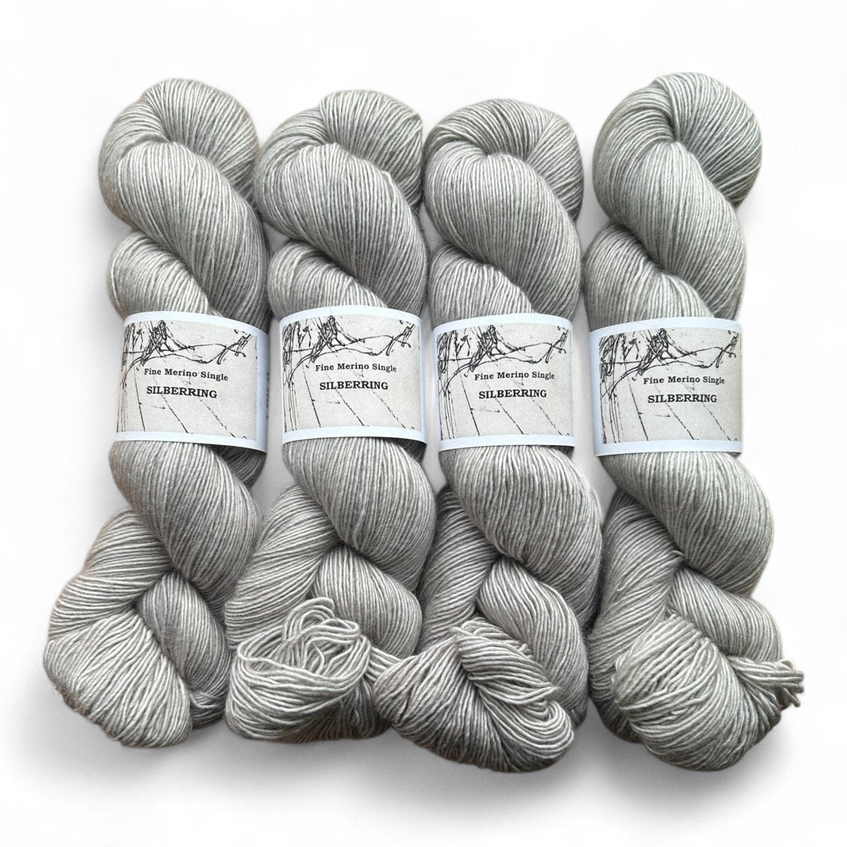 Atelier Franziska Uhl Merino Singles - BONIFAKTUR - Silberring - Atelier Franziska Uhl Atelier Franziska Uhl Merino Singles Silberring