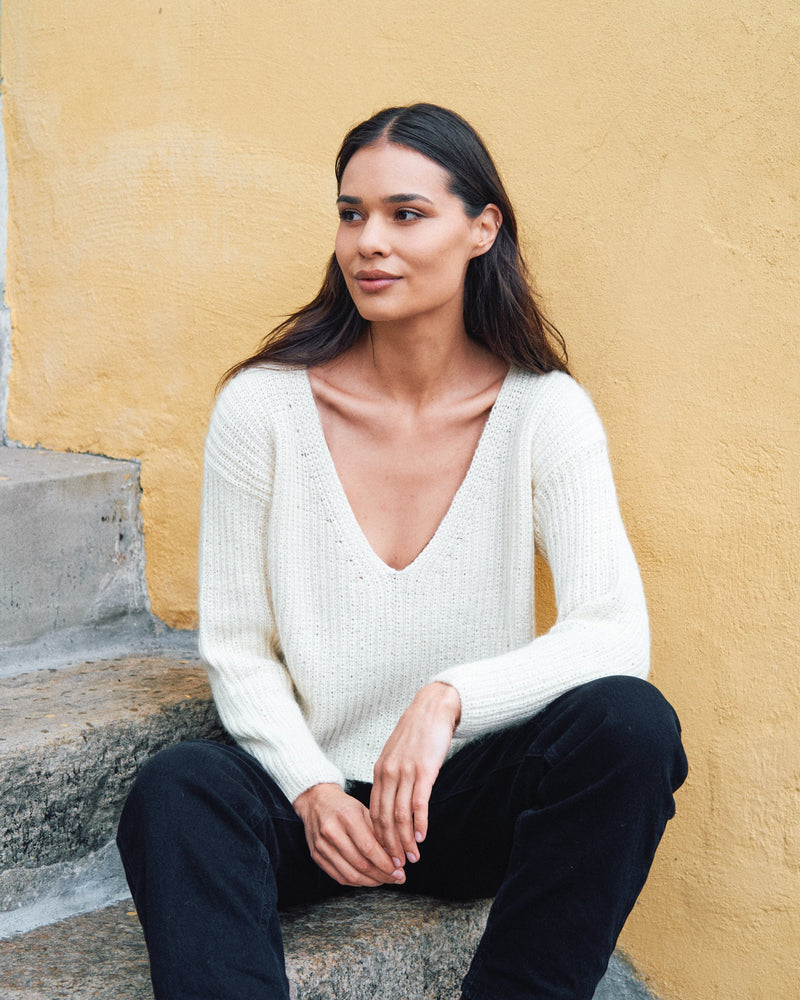 Deep Valley Sweater – Strickanleitung & Garnpaket - BONIFAKTUR - Kleinste -Deep Valley Sweater – Strickanleitung & Garnpaket - BONIFAKTUR