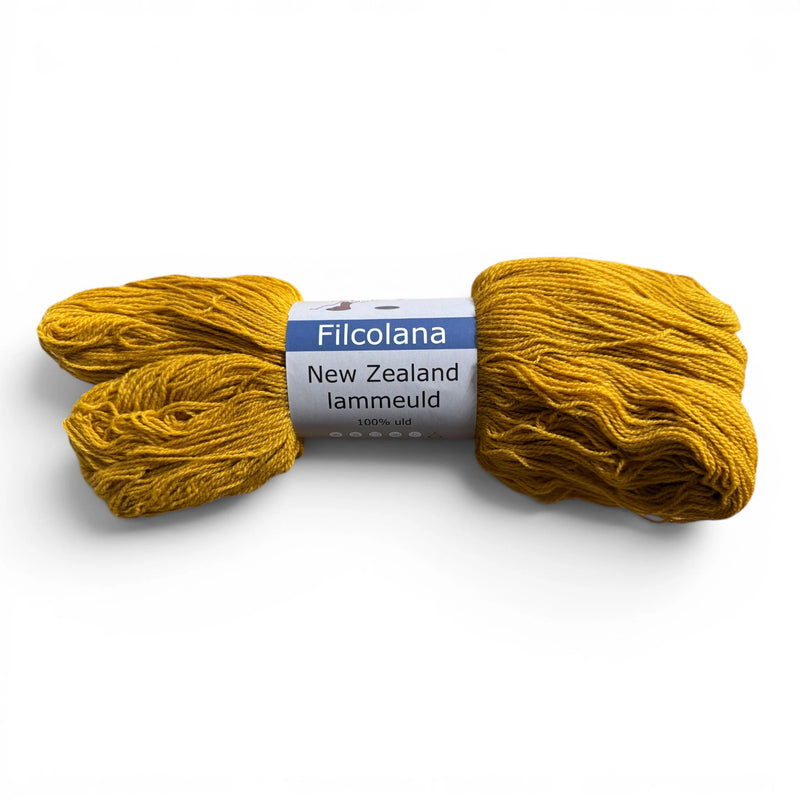 Filcolana SAGA in 311 Turmeric: Lace-Garn aus 100 % Wolle, Strang