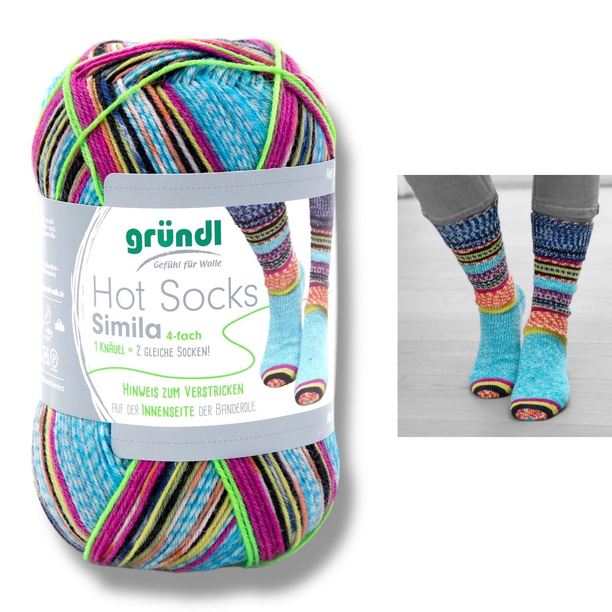 Gründl HOT SOCKS SIMILA - BONIFAKTUR - 304 - Gründl HOT SOCKS SIMILA