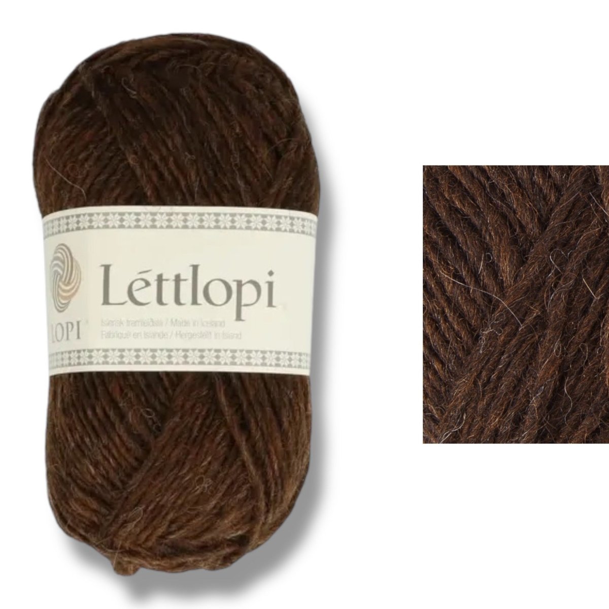 ISTEX LOPI LÉTTLOPI - BONIFAKTUR - 0867 Chocolate - ISTEX LOPI LÉTTLOPI