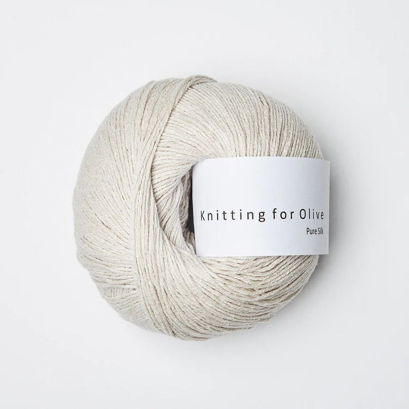 Knitting for Olive PURE SILK - BONIFAKTUR - Putty - Knitting for Olive PURE SILK