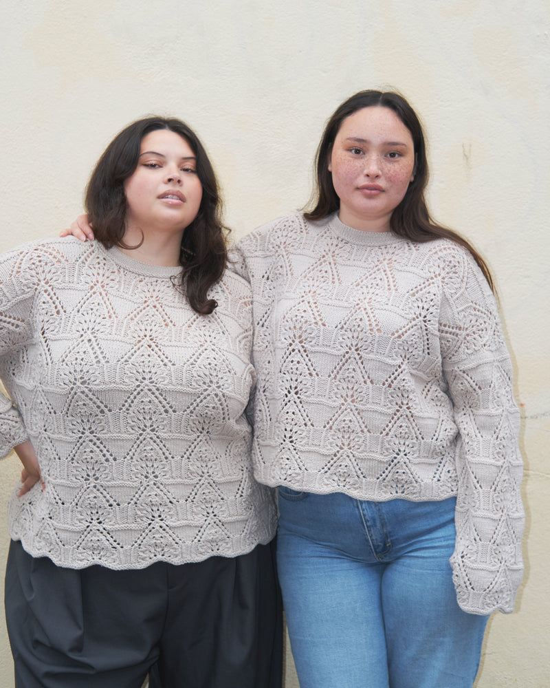 Madeleine Sweater – Strickanleitung & Garnpaket - BONIFAKTUR - Kleinste -Madeleine Sweater – Strickanleitung & Garnpaket - BONIFAKTUR
