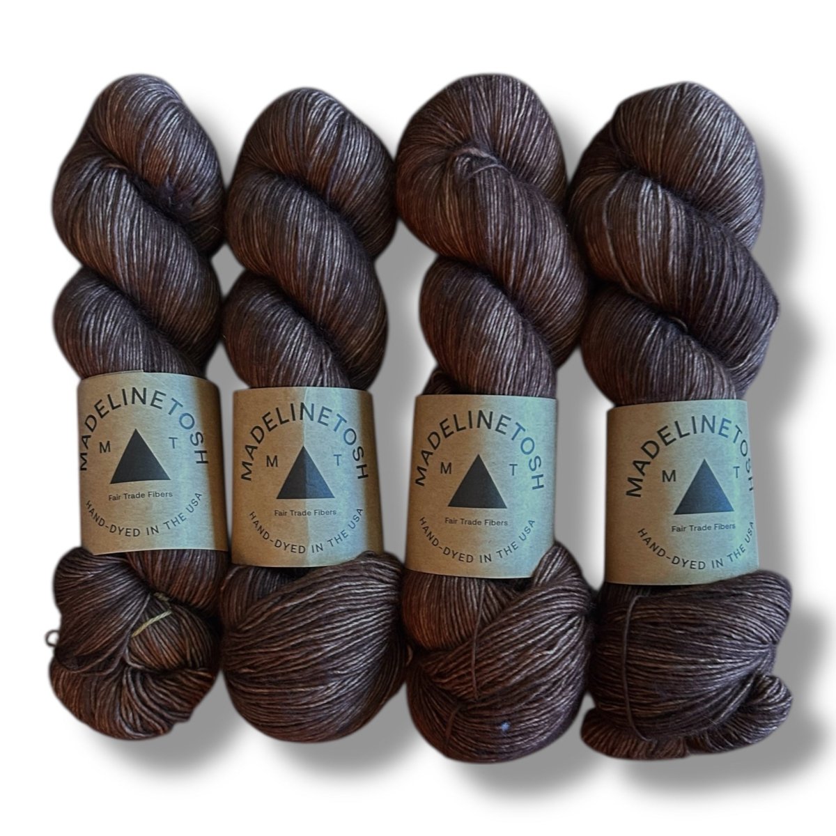 Madelinetosh Tosh Merino Light - BONIFAKTUR - Log Cabin Brown - Madelinetosh Tosh Merino Light