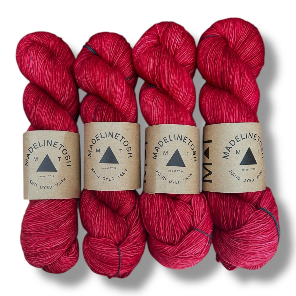 Madelinetosh Tosh Merino Light - BONIFAKTUR - Scarlet - Madelinetosh Tosh Merino Light