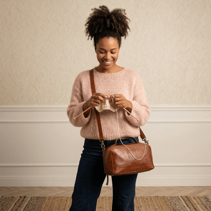 muud CLEO Projekt - Tasche - BONIFAKTUR - Whisky - #farbe_rich-brown