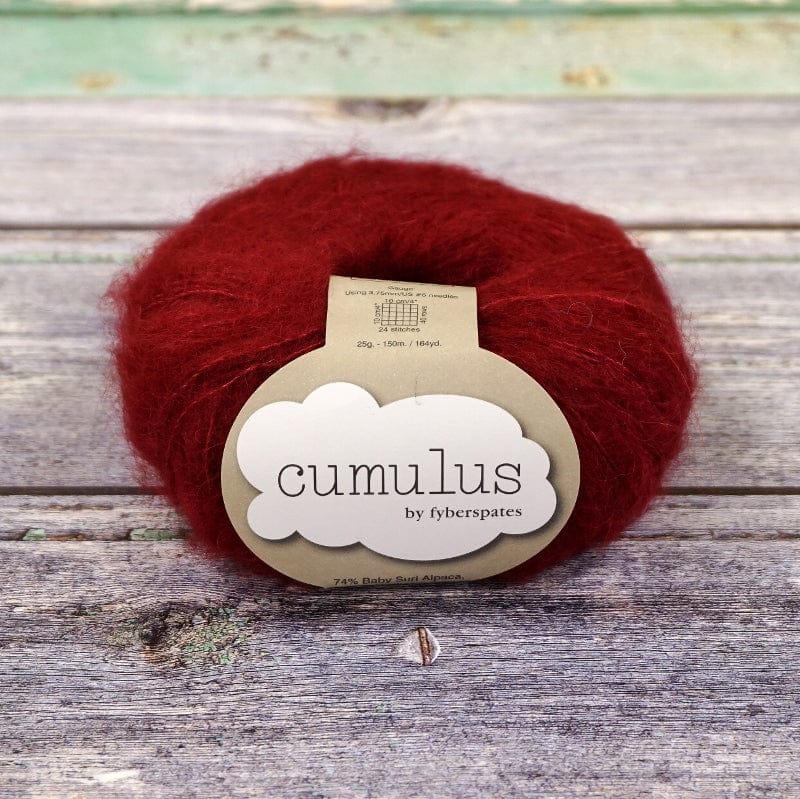 Fyberspates Cumulus - BONIFAKTUR - 901 Ruby Red - Fyberspates Fyberspates Cumulus 901 Ruby Red
