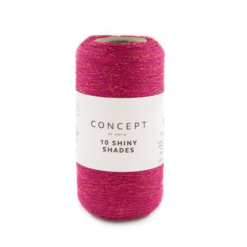 Katia Concept - 10 Shiny Shades - BONIFAKTUR - 80 Fuchsia - Katia Katia Concept - 10 Shiny Shades 80 Fuchsia