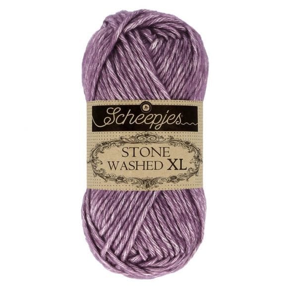 Scheepjes Stone Washed XL - BONIFAKTUR - 851 Deep Amethyst - Scheepjes Stone Washed XL - BONIFAKTUR