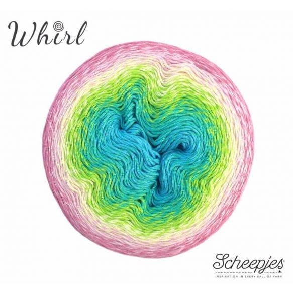 Scheepjes Whirl - BONIFAKTUR - 768 Sherbet Rainbow - Scheepjes Whirl - BONIFAKTUR