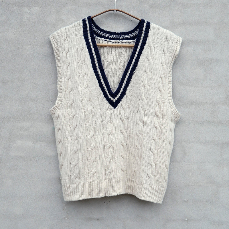 Eton Slipover – Strickanleitung & Garnpaket - BONIFAKTUR