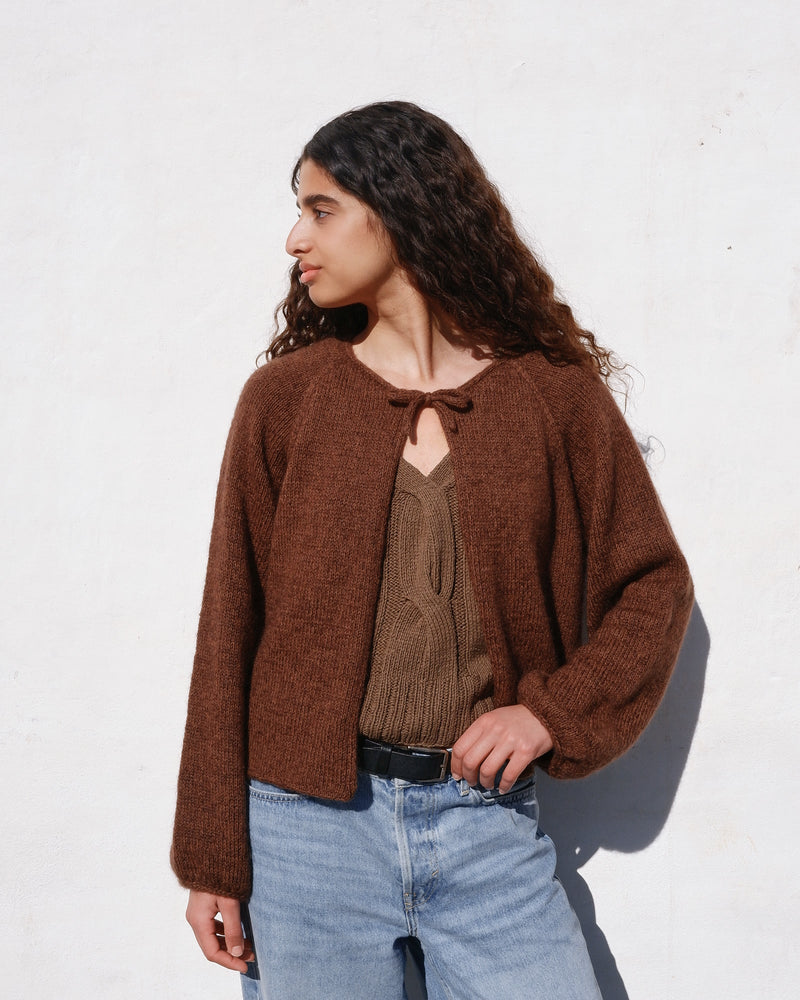 Audrey Cardigan – Strickanleitung & Garnpaket - BONIFAKTUR