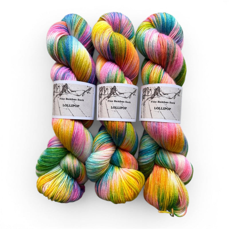Atelier Franziska Uhl FINE BAMBOO SOCK - BONIFAKTUR - Lollipop - Atelier Franziska Uhl FINE BAMBOO SOCK