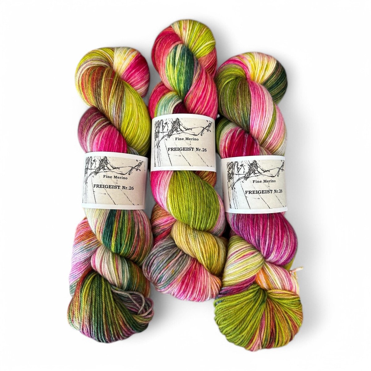 Atelier Franziska Uhl Fine Merino Sock - BONIFAKTUR - Freigeist Nr. 26 - Atelier Franziska Uhl Atelier Franziska Uhl Fine Merino Sock Freigeist Nr. 26