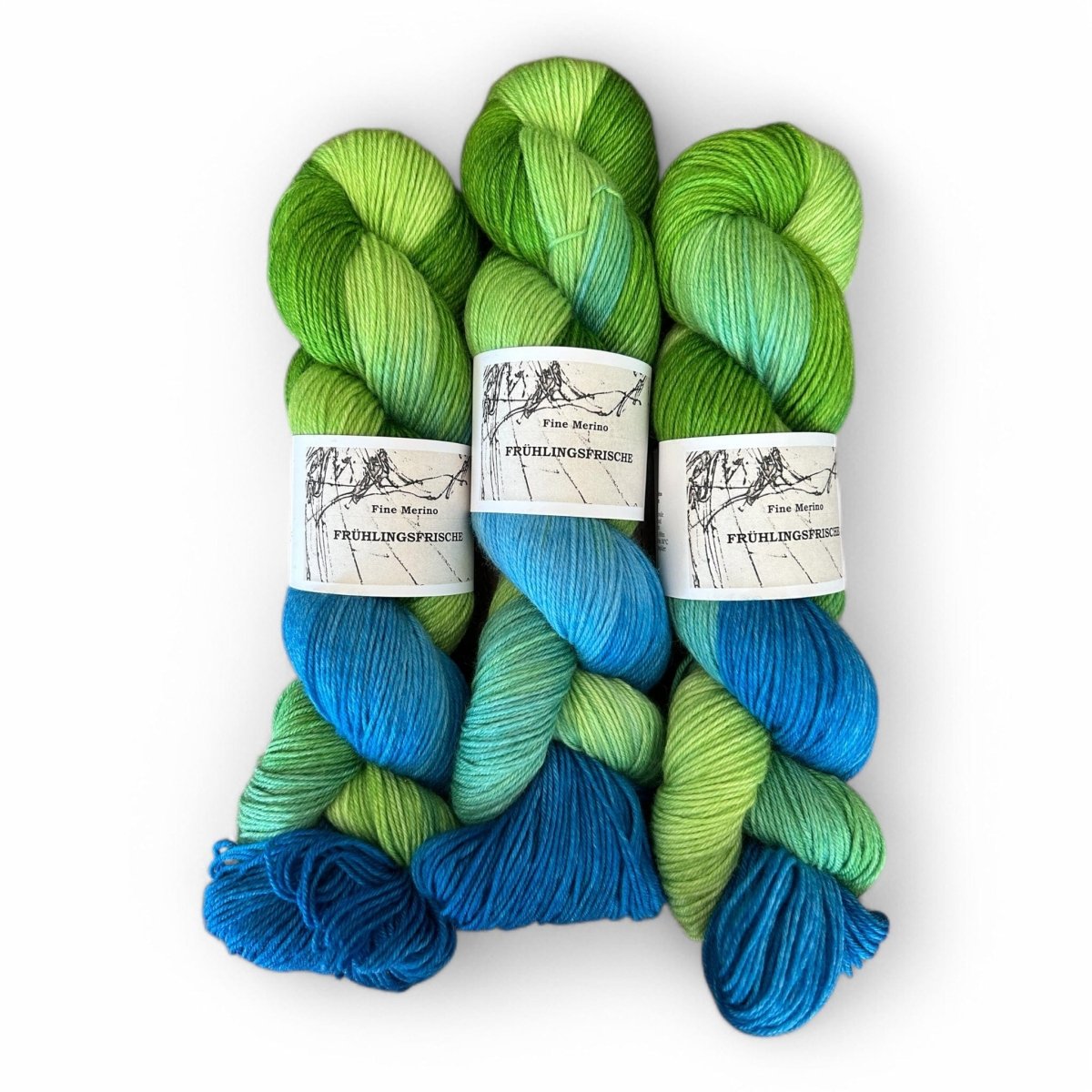 Atelier Franziska Uhl Fine Merino Sock - BONIFAKTUR - Frühlingsfrische - Atelier Franziska Uhl Atelier Franziska Uhl Fine Merino Sock Frühlingsfrische