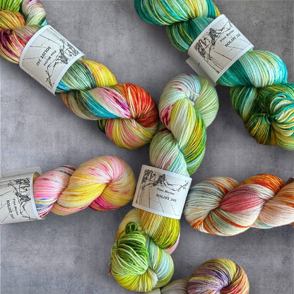 Atelier Franziska Uhl Fine Merino Sock „SOLISTEN“ - BONIFAKTUR - Solist 84 - Atelier Franziska Uhl Atelier Franziska Uhl Fine Merino Sock „SOLISTEN“