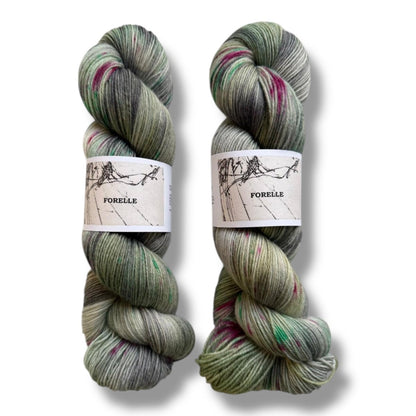 Atelier Franziska Uhl HANDGEFÄRBTE SOCKENWOLLE - TRUE SOCK - BONIFAKTUR - Forelle - Atelier Franziska Uhl HANDGEFÄRBTE SOCKENWOLLE - TRUE SOCK