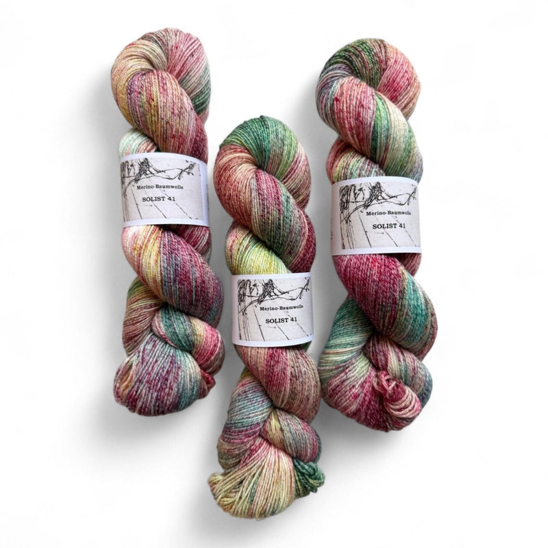 Atelier Franziska Uhl - Merino / Baumwolle - BONIFAKTUR - Solist 41 - Atelier Franziska Uhl Atelier Franziska Uhl - Merino / Baumwolle Solist 41