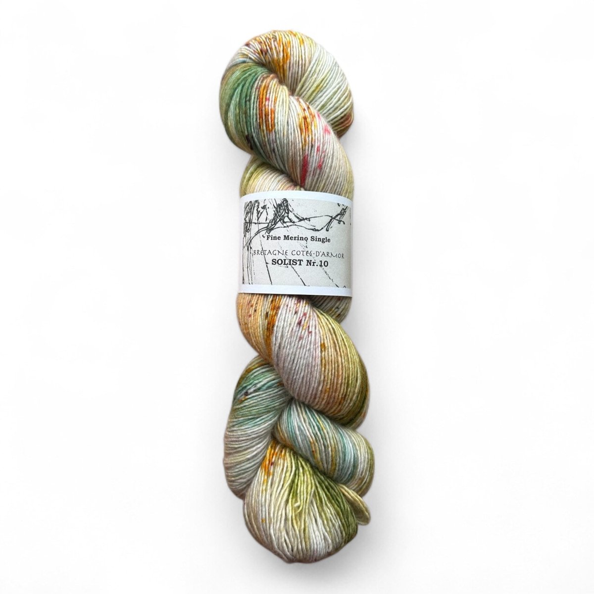 Atelier Franziska Uhl Merino Singles - BONIFAKTUR - Br - Solist Nr. 10 - Atelier Franziska Uhl Atelier Franziska Uhl Merino Singles Br - Solist Nr. 10