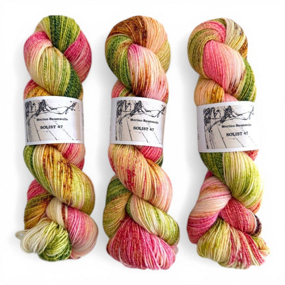 Atelier Franziska Uhl - SOCK MERINO / BAUMWOLLE - FINE COTTON SOCK - BONIFAKTUR - Solist 47 - Atelier Franziska Uhl - SOCK MERINO / BAUMWOLLE - FINE COTTON SOCK