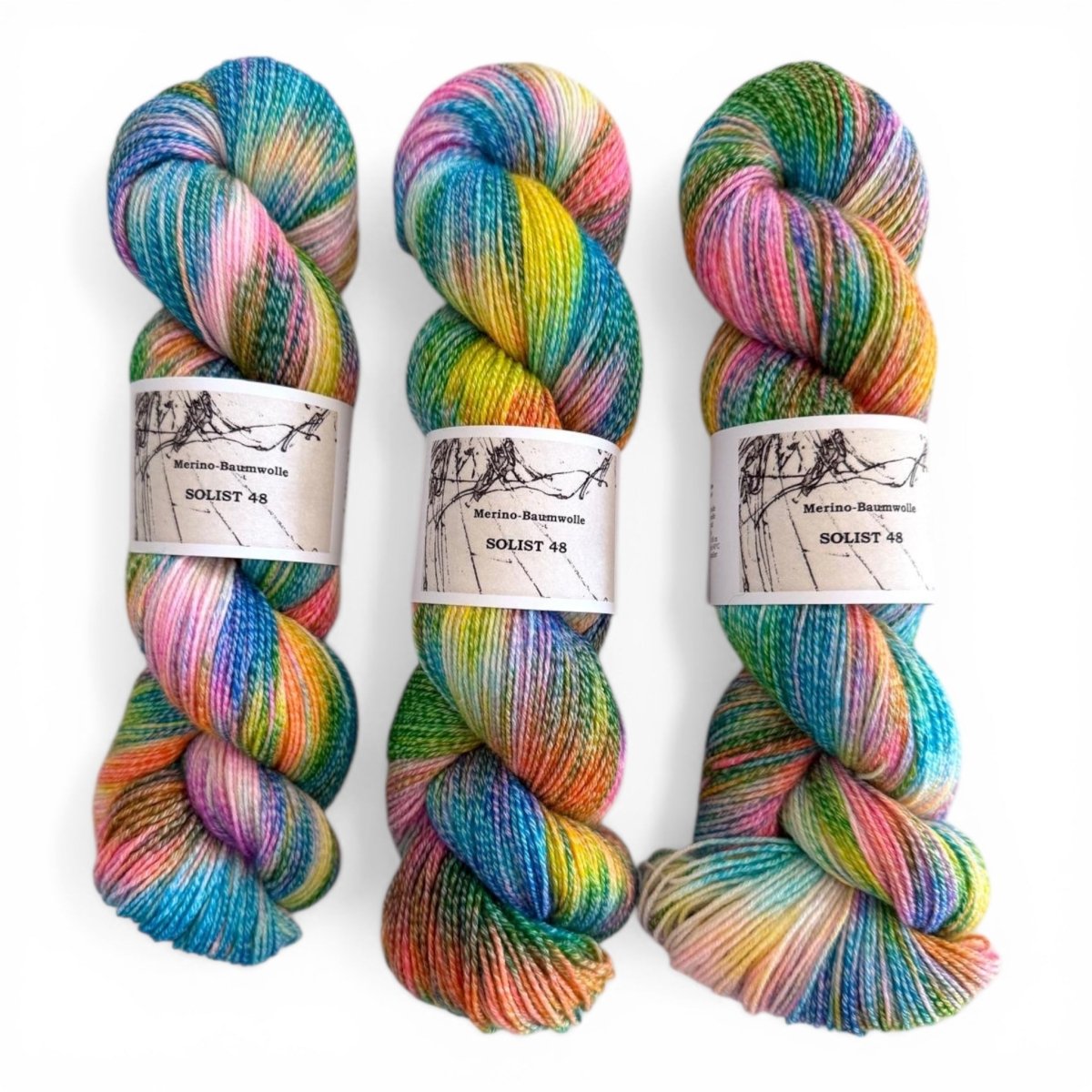 Atelier Franziska Uhl - SOCK MERINO / BAUMWOLLE - FINE COTTON SOCK - BONIFAKTUR - Solist 48 - Atelier Franziska Uhl - SOCK MERINO / BAUMWOLLE - FINE COTTON SOCK