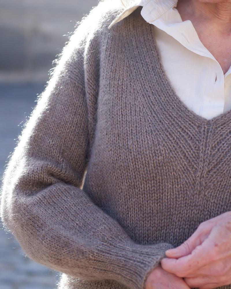 Darjeeling Sweater – Strickanleitung & Garnpaket - BONIFAKTUR - Kleinste -Darjeeling Sweater