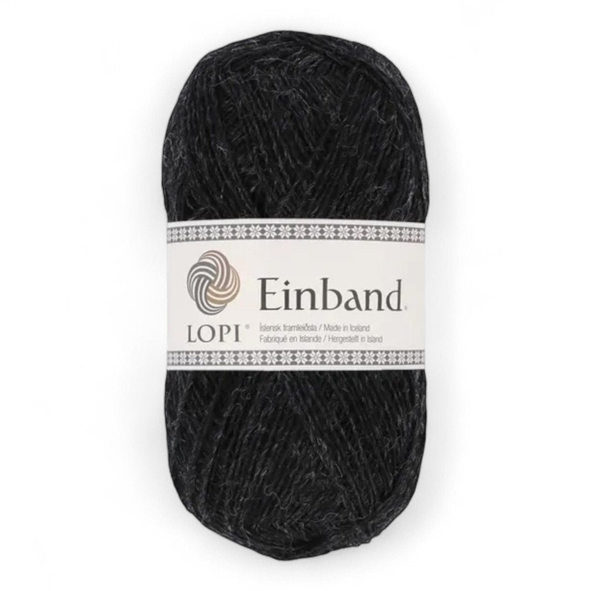 ISTEX LOPI EINBAND - BONIFAKTUR - 0151 Black Heather - Lopi ISTEX LOPI EINBAND 0151 Black Heather