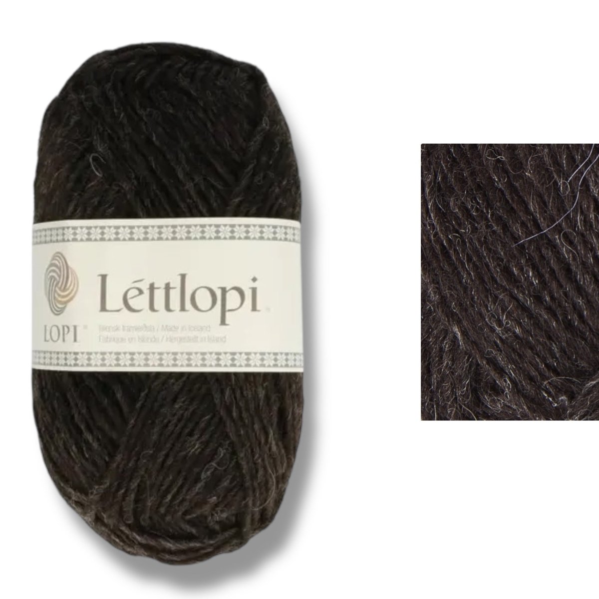 ISTEX LOPI LÉTTLOPI - BONIFAKTUR - 0052 Black Sheep - ISTEX LOPI LÉTTLOPI