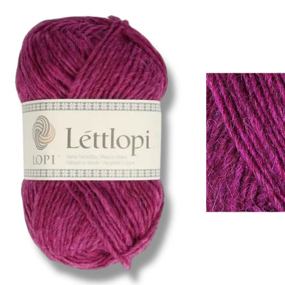 ISTEX LOPI LÉTTLOPI - BONIFAKTUR - 1705 Royal Fuchsia - ISTEX LOPI LÉTTLOPI