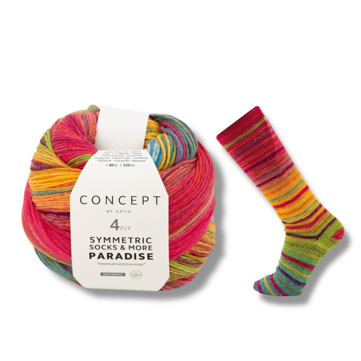 Katia SYMMETRIC SOCKS & MORE - PARADISE - BONIFAKTUR - 42 - Katia SYMMETRIC SOCKS & MORE - PARADISE