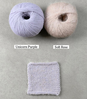Unicorn Purple avec Soft Rose