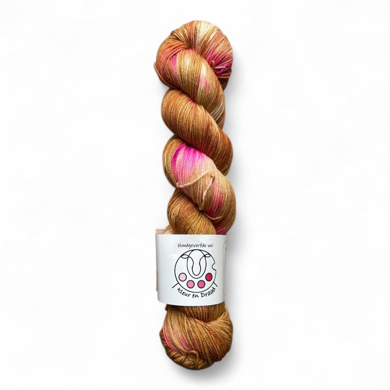 Kleurendraad Sock Garn - BONIFAKTUR - Sticky Berry - Kleurendraad Kleurendraad Sock Garn Sticky Berry