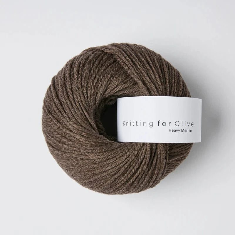 Knitting for Olive Heavy Merino - BONIFAKTUR - Dark Moose -Knitting for Olive Heavy Merino Dark Moose