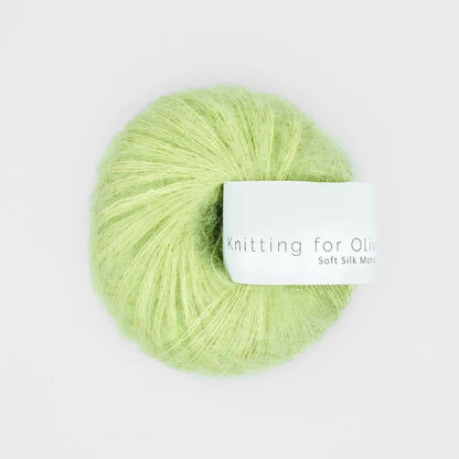 Knitting for Olive SOFT SILK MOHAIR - BONIFAKTUR - Lemon Grass - Knitting for Olive SOFT SILK MOHAIR