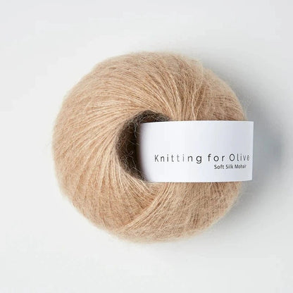 Knitting for Olive Soft Silk Mohair - BONIFAKTUR - Mushroom Rose - Knitting for Olive Knitting for Olive Soft Silk Mohair Mushroom Rose