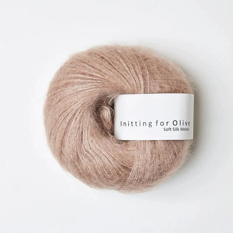 Knitting for Olive Soft Silk Mohair - BONIFAKTUR - Rose Clay - Knitting for Olive Soft Silk Mohair