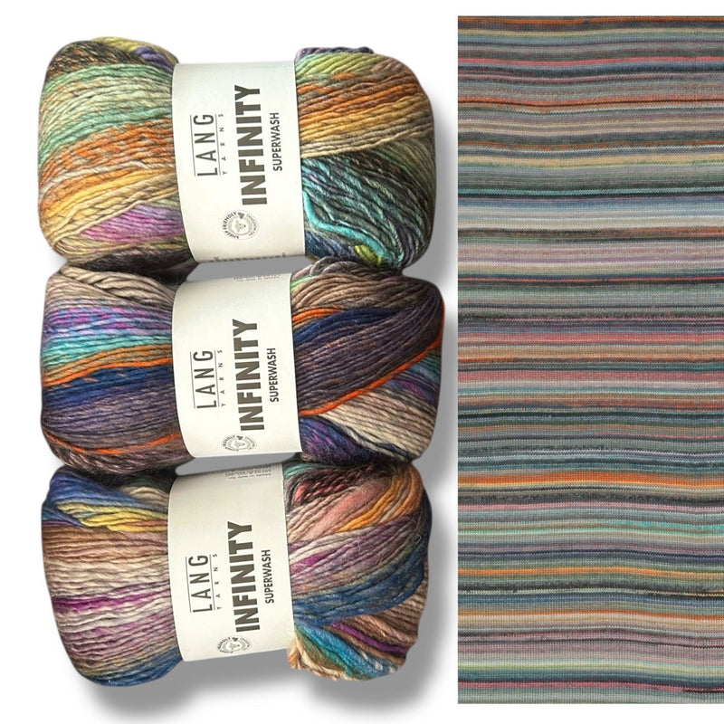 Lang Yarns INFINITY - BONIFAKTUR - 004 - Lang Yarns INFINITY
