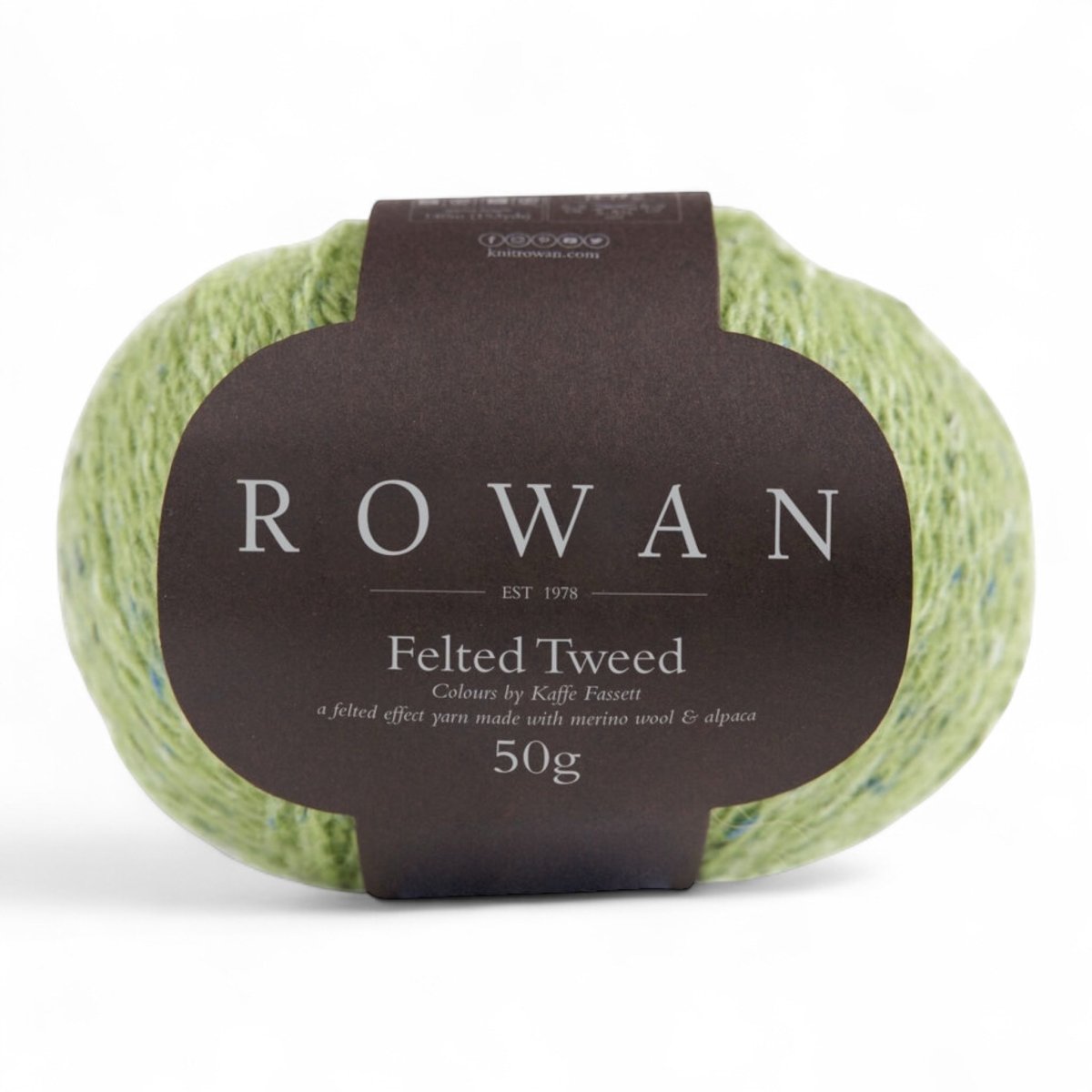 ROWAN FELTED TWEED - BONIFAKTUR - 213 Lime / Kaffe Fassett - ROWAN FELTED TWEED