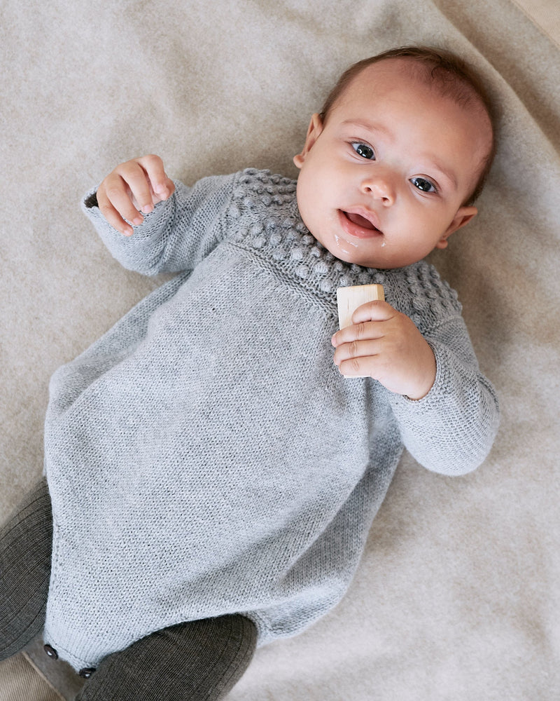 Roxy Romper – Strickanleitung & Garnpaket - BONIFAKTUR - Kleinste -Roxy Romper Baby