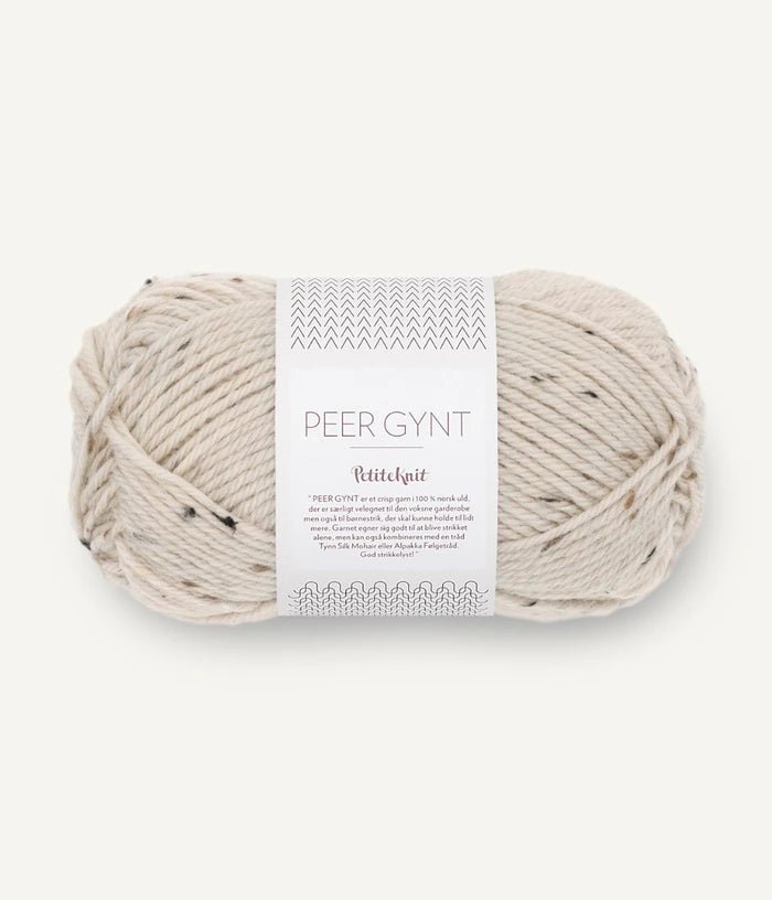 Sandnes PEER GYNT / PEER GYNT BY PETITEKNIT - BONIFAKTUR - 2512 Almond Tweed / PetiteKnit - Sandnes PEER GYNT / PEER GYNT BY PETITEKNIT