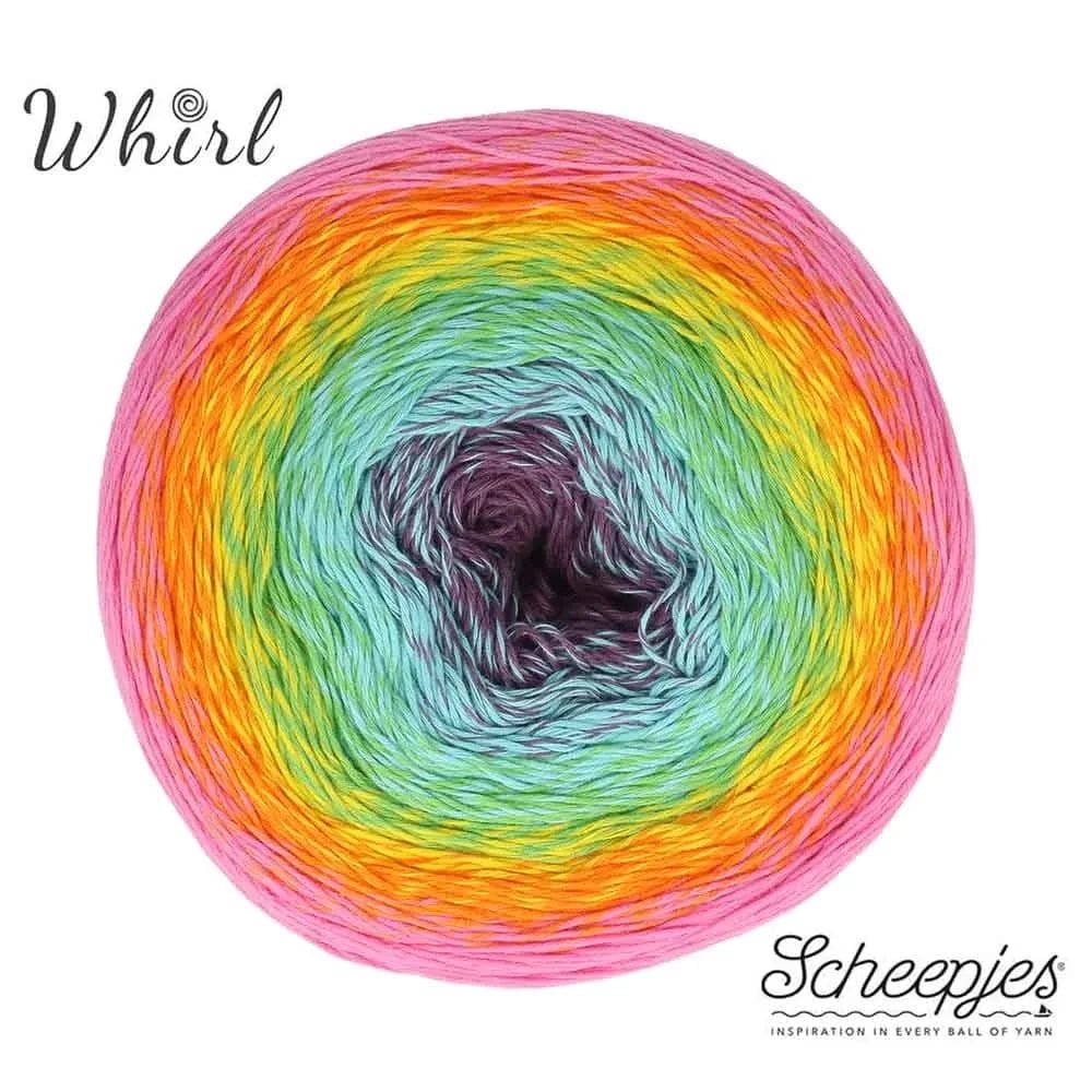 Scheepjes Cotton Whirl - BONIFAKTUR - 711 Sprinkles - Scheepjes Scheepjes Cotton Whirl 711 Sprinkles