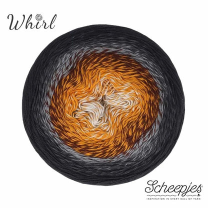 Scheepjes Cotton Whirl - BONIFAKTUR - 725 Night Sun - Scheepjes Scheepjes Cotton Whirl 725 Night Sun