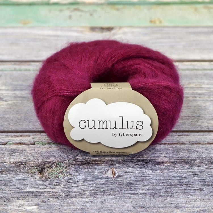 Fyberspates Cumulus - BONIFAKTUR - 908 Plum - Fyberspates Fyberspates Cumulus 908 Plum