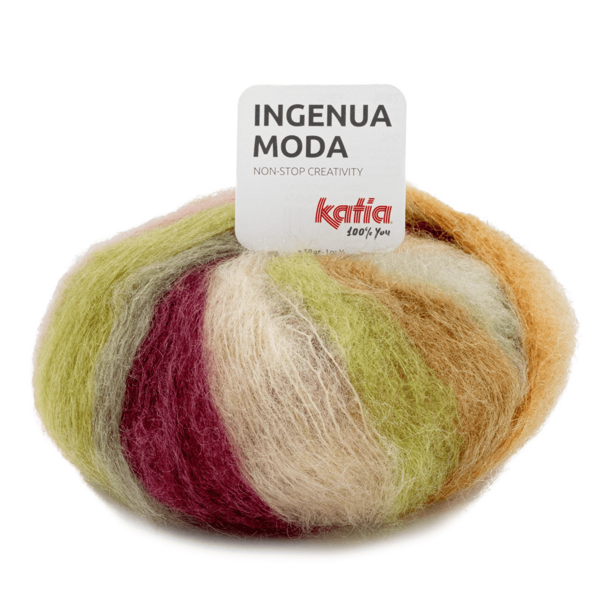 Katia Ingenua Moda - BONIFAKTUR - 101 Grün - Rostrot - Korallen - Weinrot - Katia Ingenua Moda - BONIFAKTUR