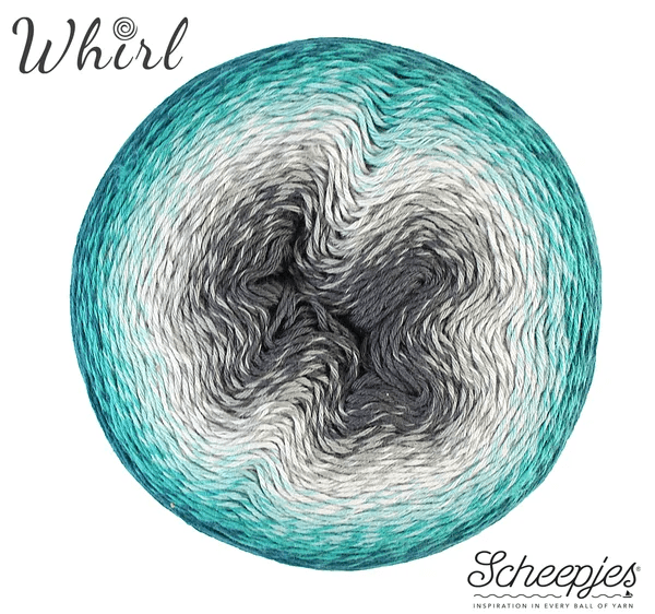 Scheepjes Whirl - BONIFAKTUR - 754 Green Tee Tipple - Scheepjes Scheepjes Whirl 754 Green Tee Tipple